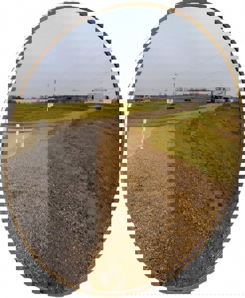 Indoor/Outdoor Round Convex Safety, Traf